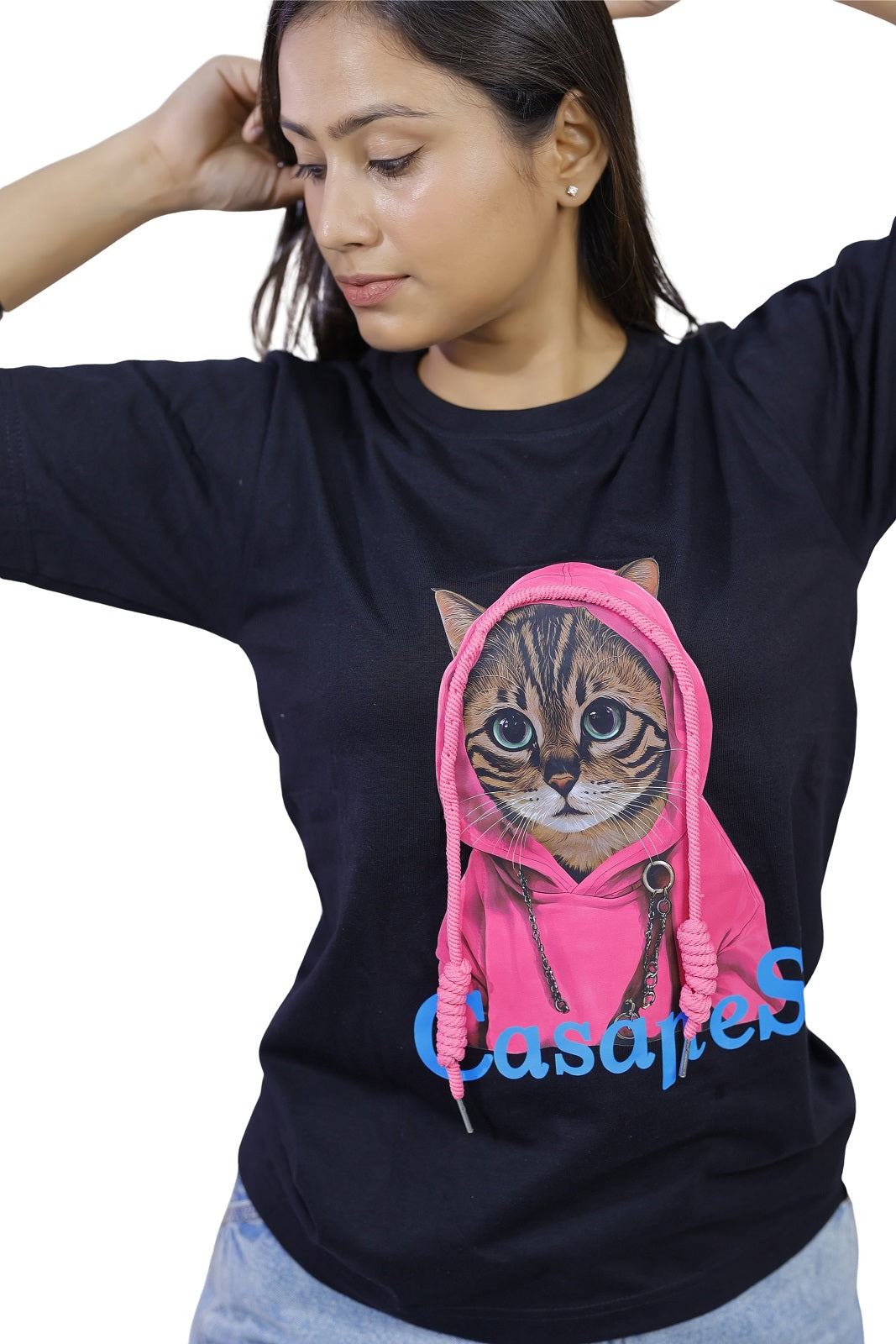 CasapeS Cat Hoodie Tee