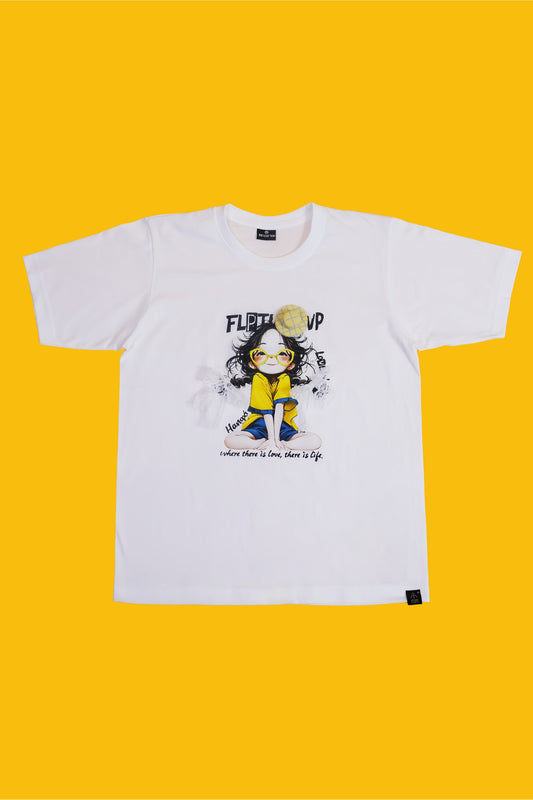 Flip the Pop Girl Graphic T-Shirt