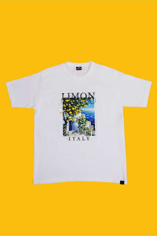 Limon Italy Summer Graphic T-Shirt