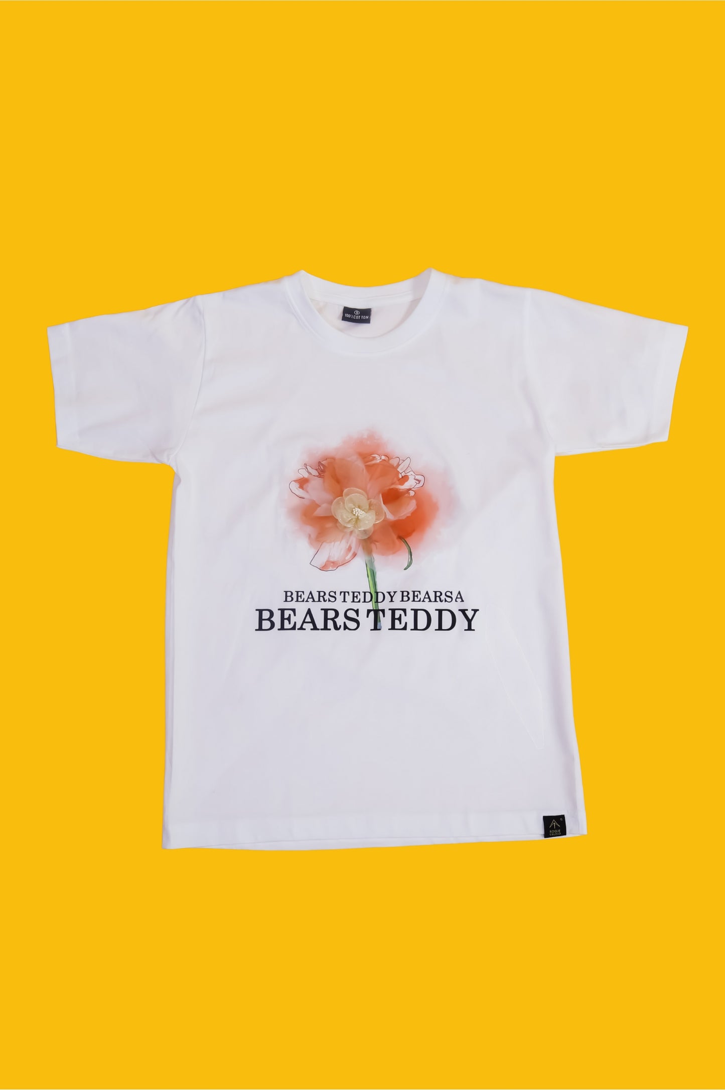 Bears Teddy Floral Graphic T-Shirt