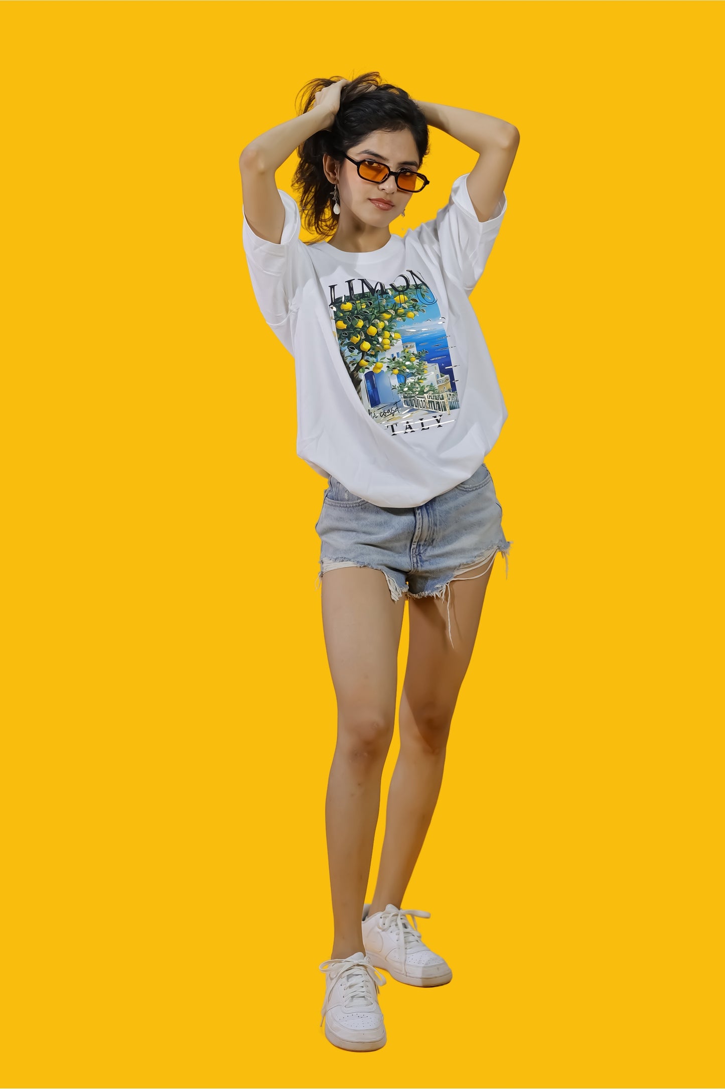 Limon Italy Summer Graphic T-Shirt