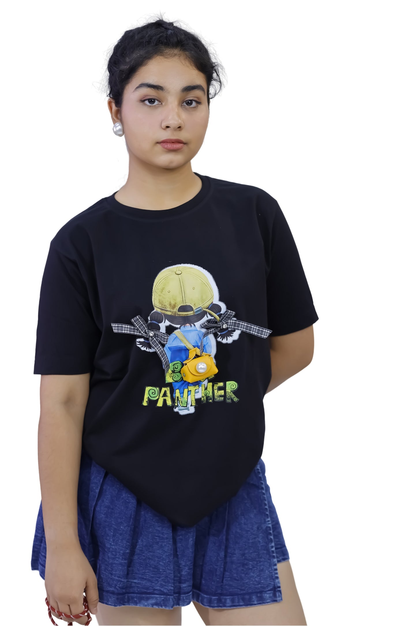 Panther Street Style Graphic T-Shirt