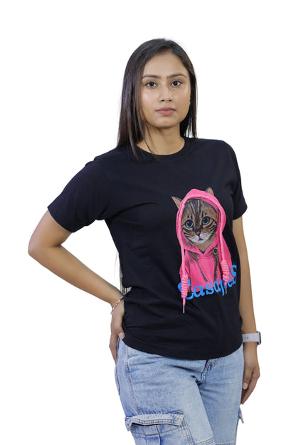 CasapeS Cat Hoodie Tee