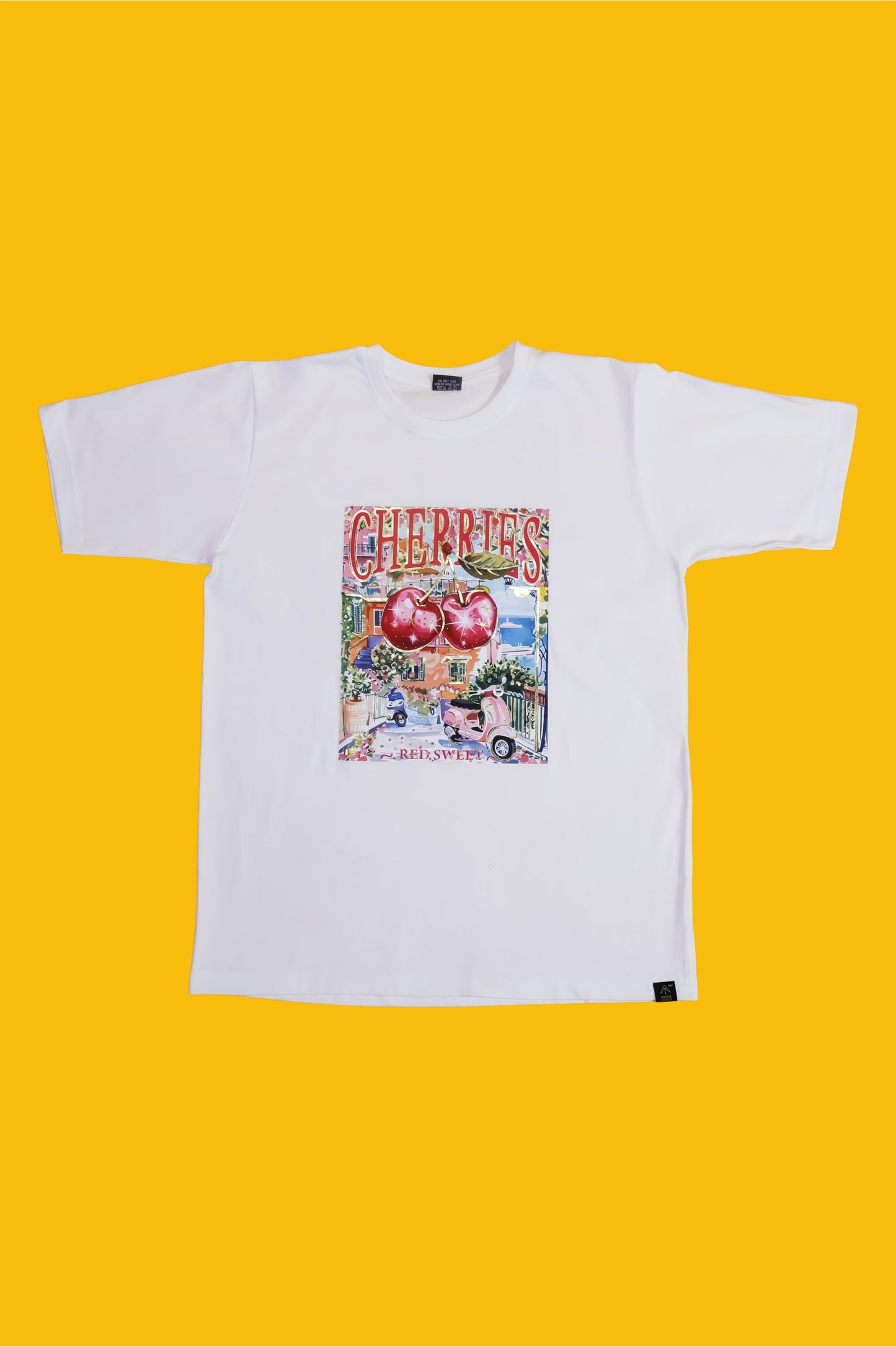 Cherries Italian Street Art T-Shirt