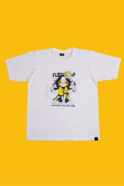 Flip the Pop Girl Graphic T-Shirt