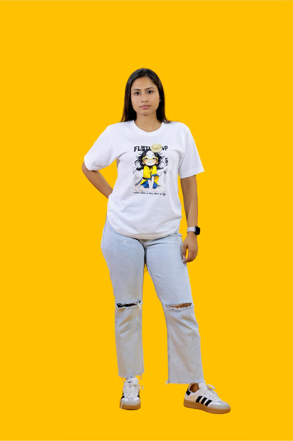 Flip the Pop Girl Graphic T-Shirt