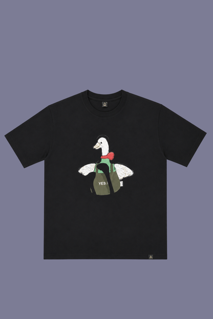 Stylish Goose Graphic T-Shirt