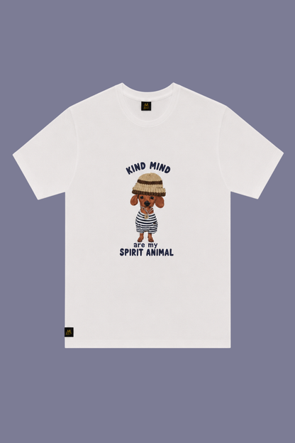 Kind Mind Spirit Animal Graphic T-Shirt