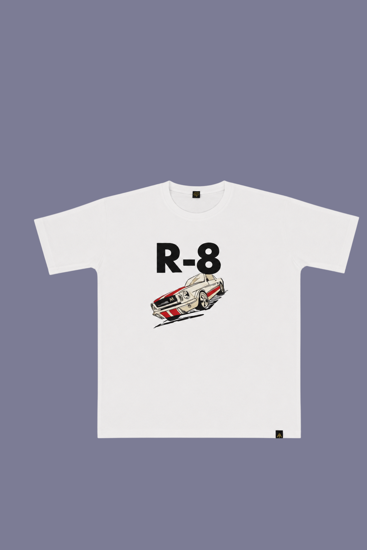R-8 Muscle Car Graphic 3D T-Shirt