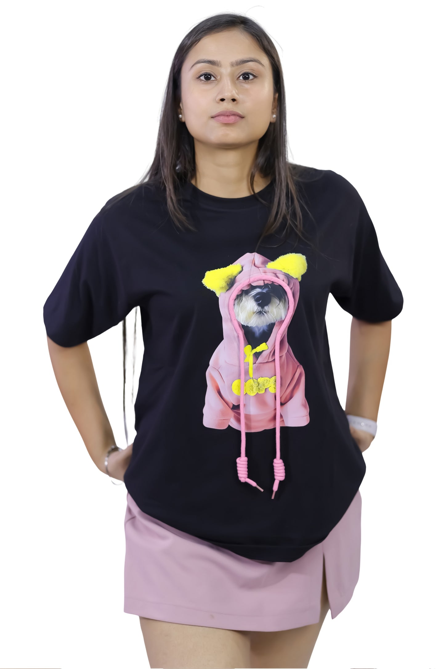 Oops Dog Hoodie Graphic T-Shirt