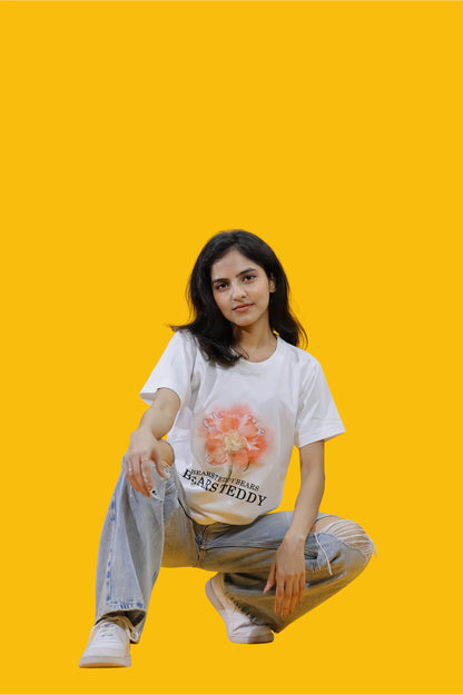 Bears Teddy Floral Graphic T-Shirt