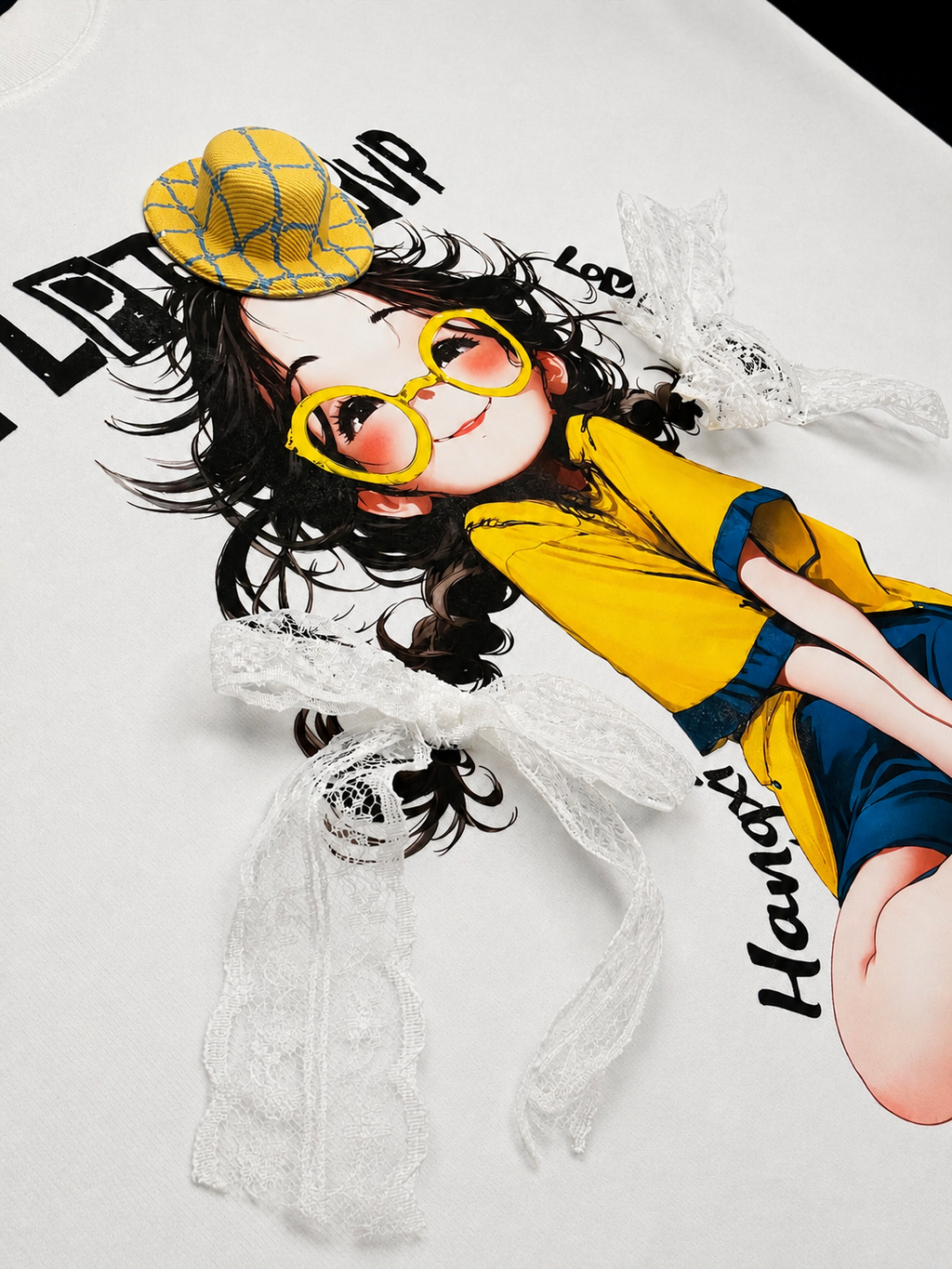 Cute Anime Girl Print 3D T-Shirt