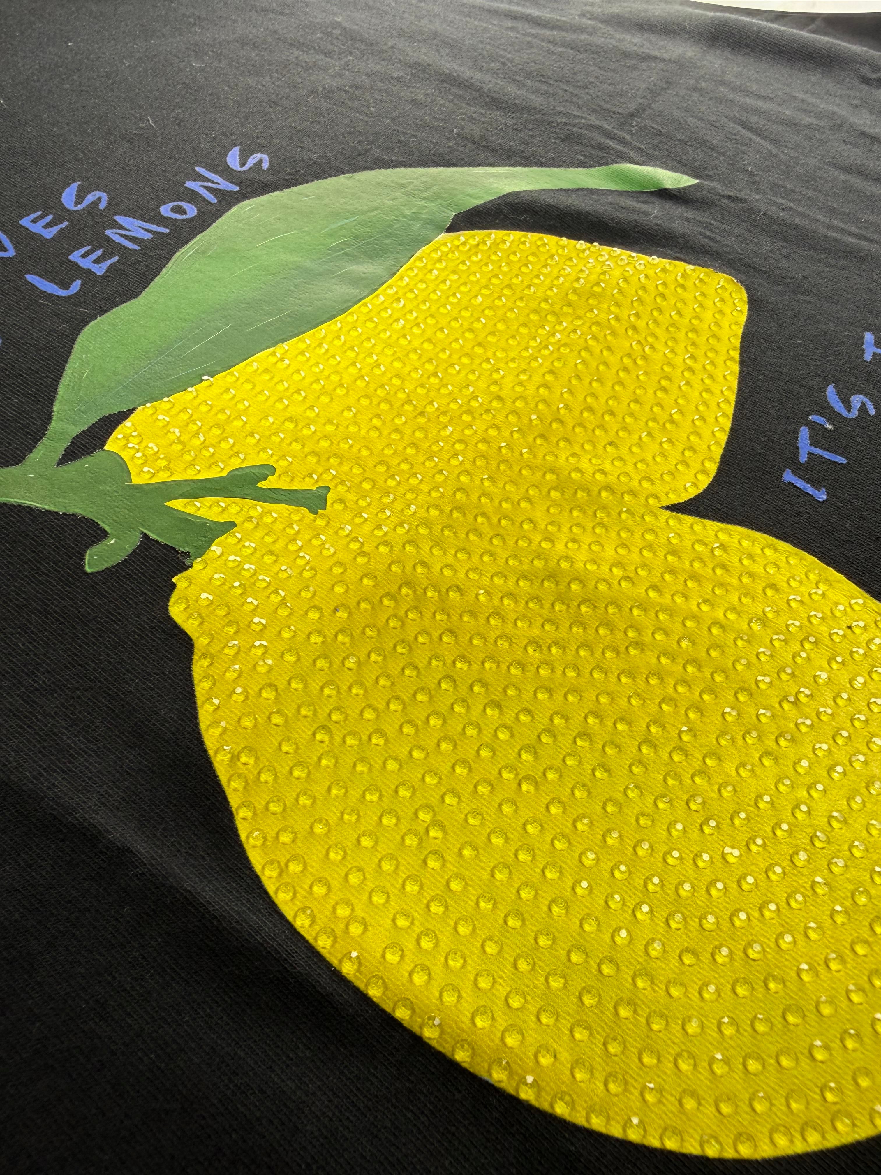 Lemon Gin Graphic Tee White
