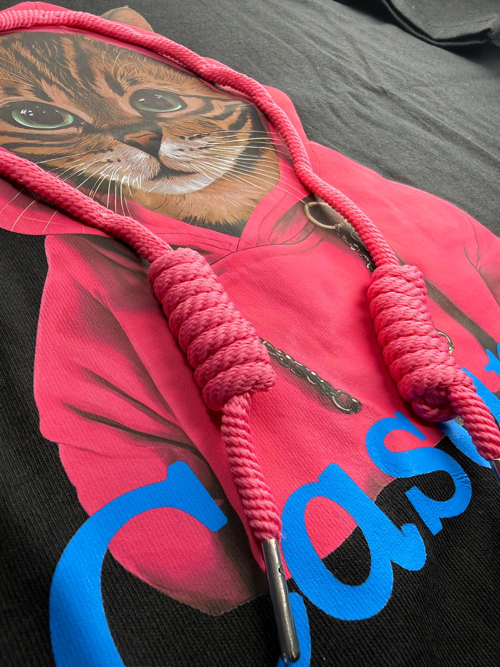 Casapes Cat Hoodie Tee White