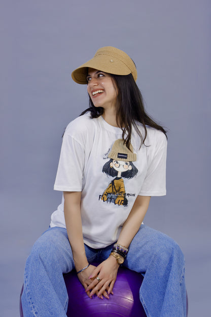 Cute Girl Graphic 3D T-Shirt
