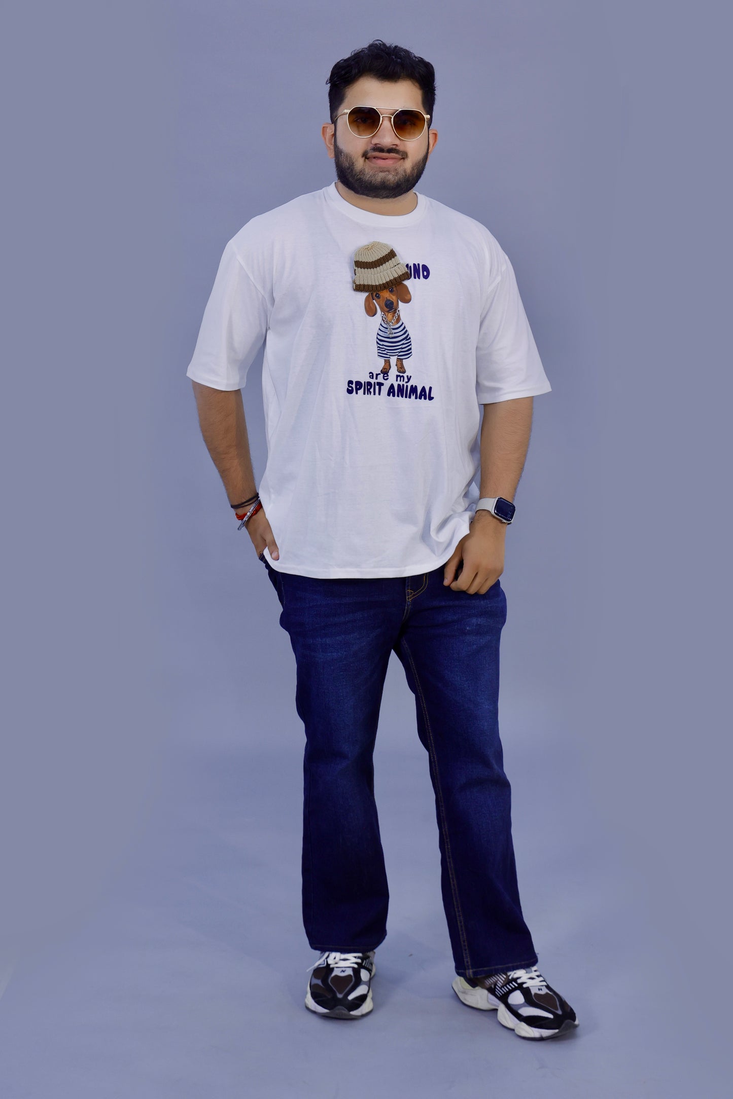 Kind Mind Spirit Animal Graphic T-Shirt
