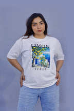 Limon Italy Summer Graphic T-Shirt