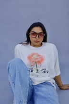 Bears Teddy Floral Graphic T-Shirt