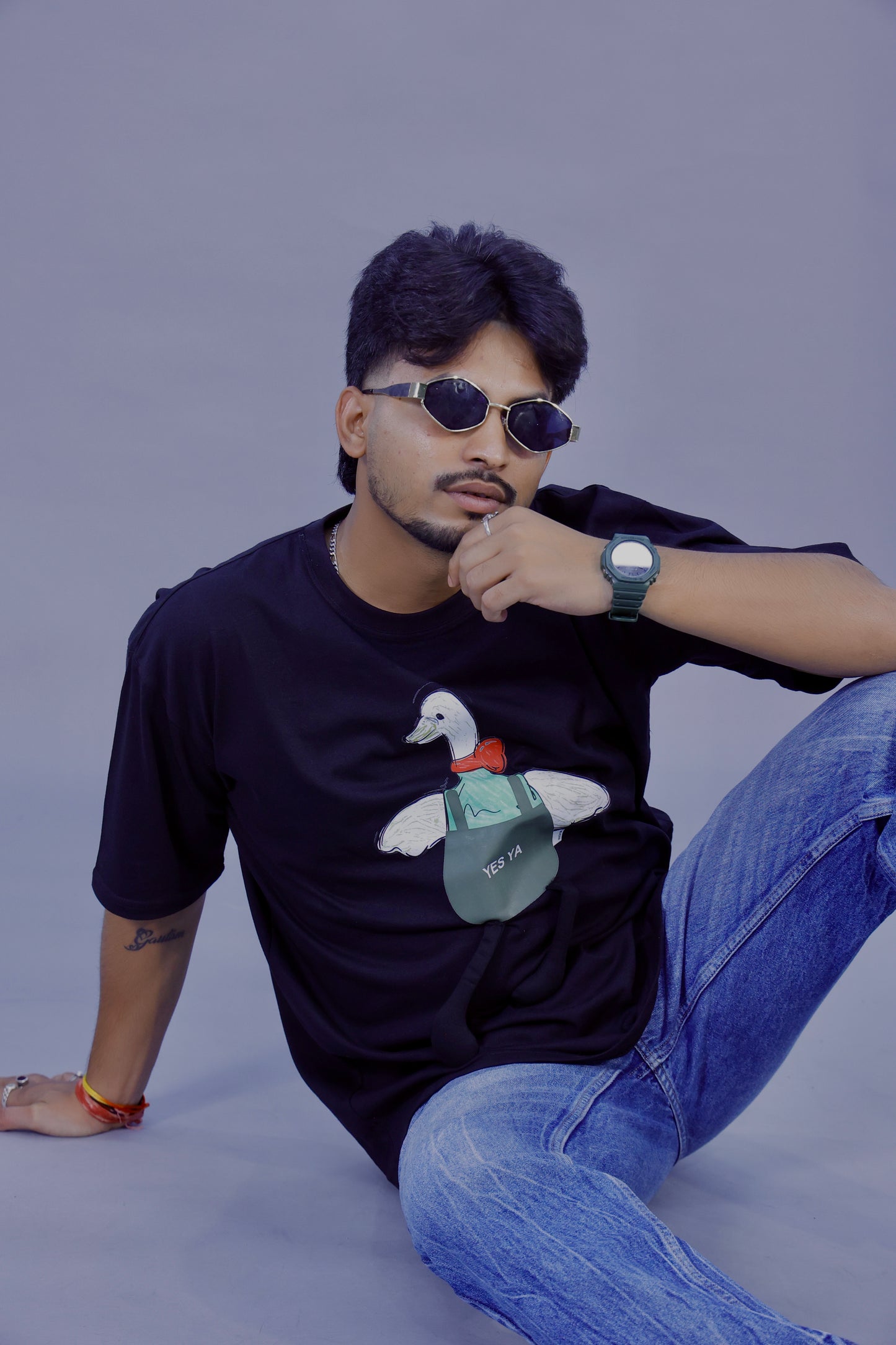 Stylish Goose Graphic T-Shirt
