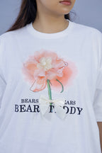 Bears Teddy Floral Graphic T-Shirt