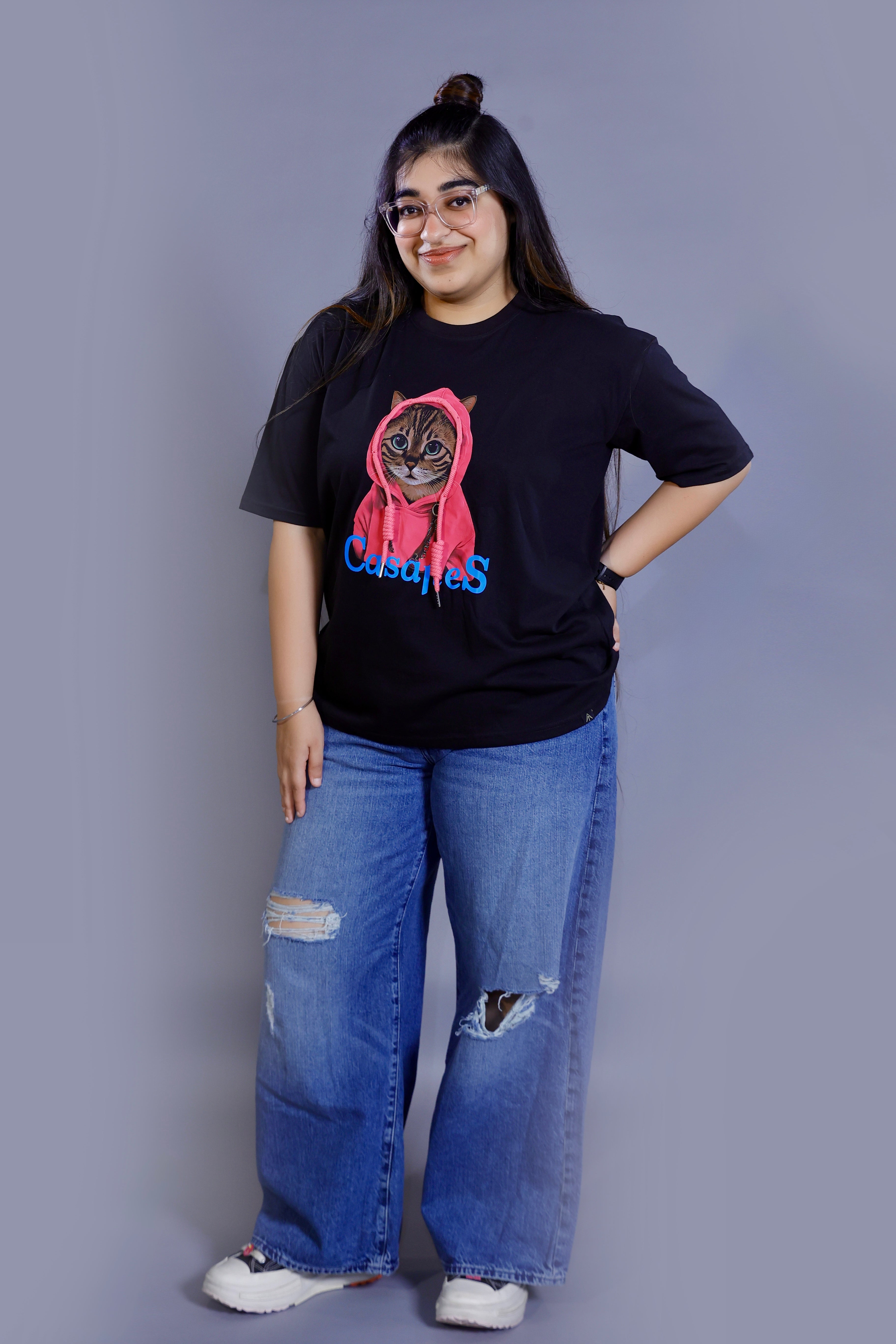 Casapes Cat Hoodie Tee
