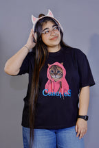 Casapes Cat Hoodie Tee White