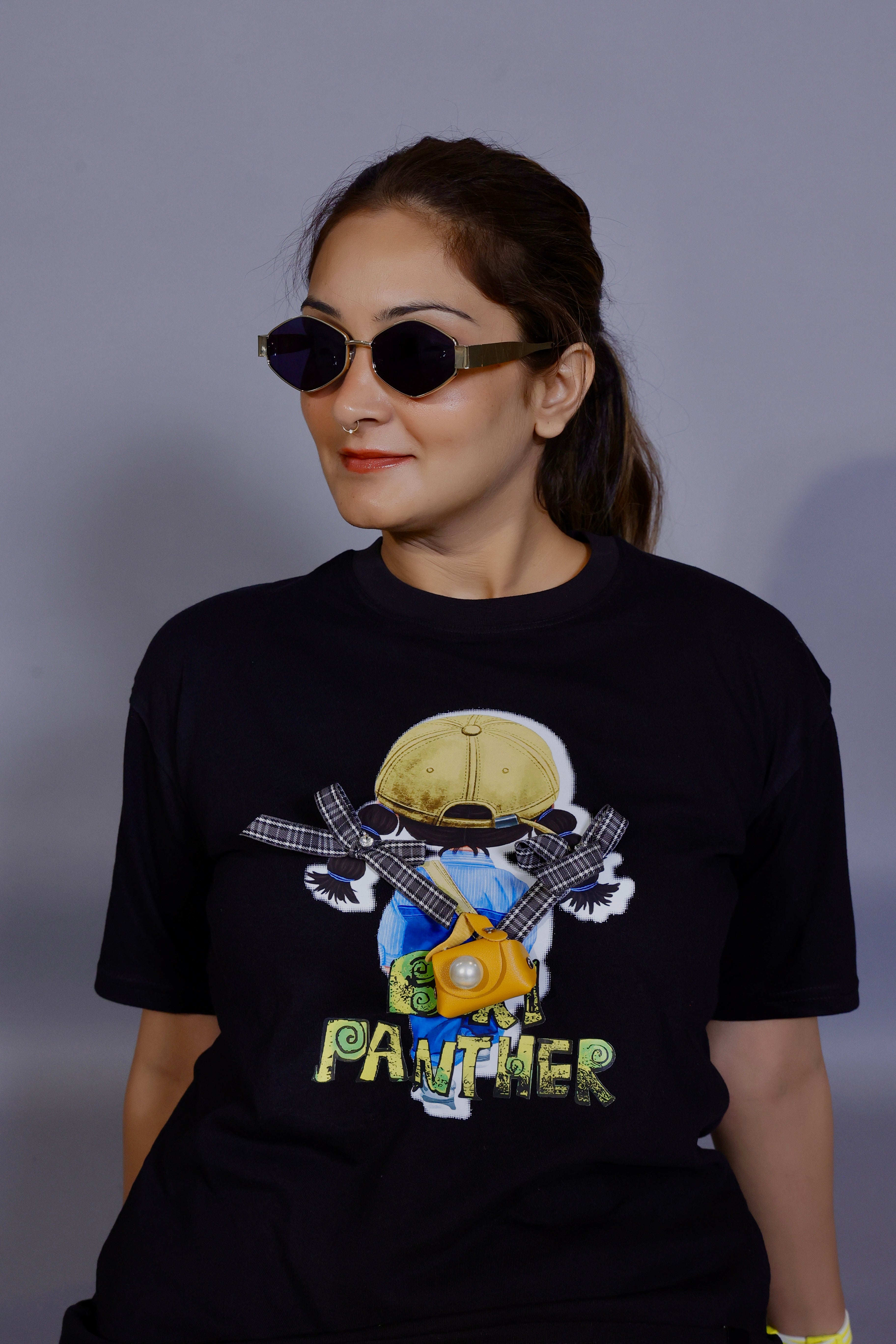 Panther Street Style Graphic T-Shirt