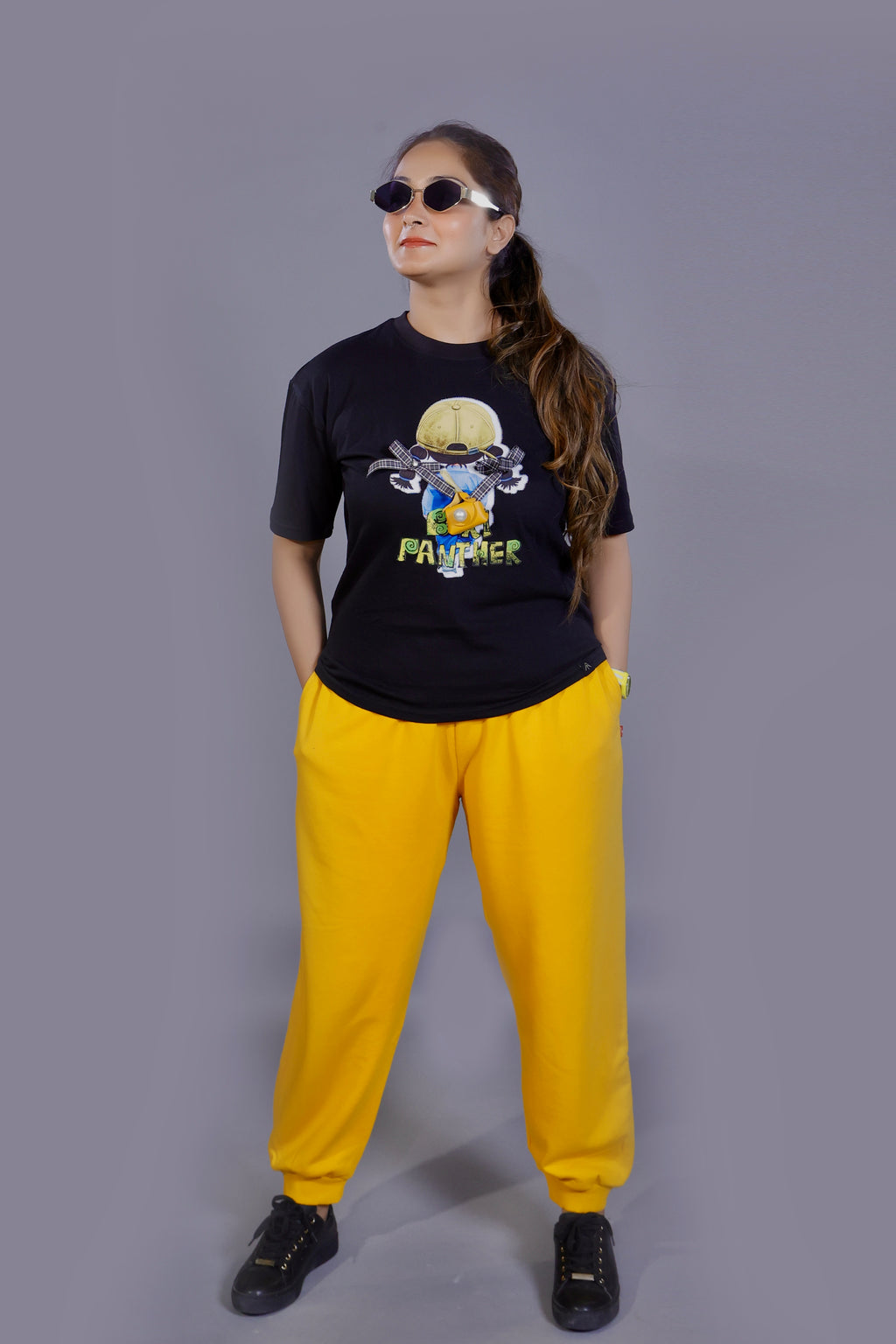 Panther Street Style Graphic T-Shirt