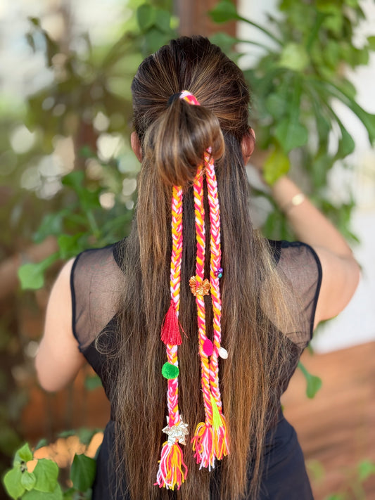 Sunset Vibes Braided Hair Accessory