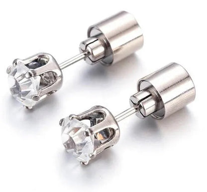 LED Crystal Stud Earrings
