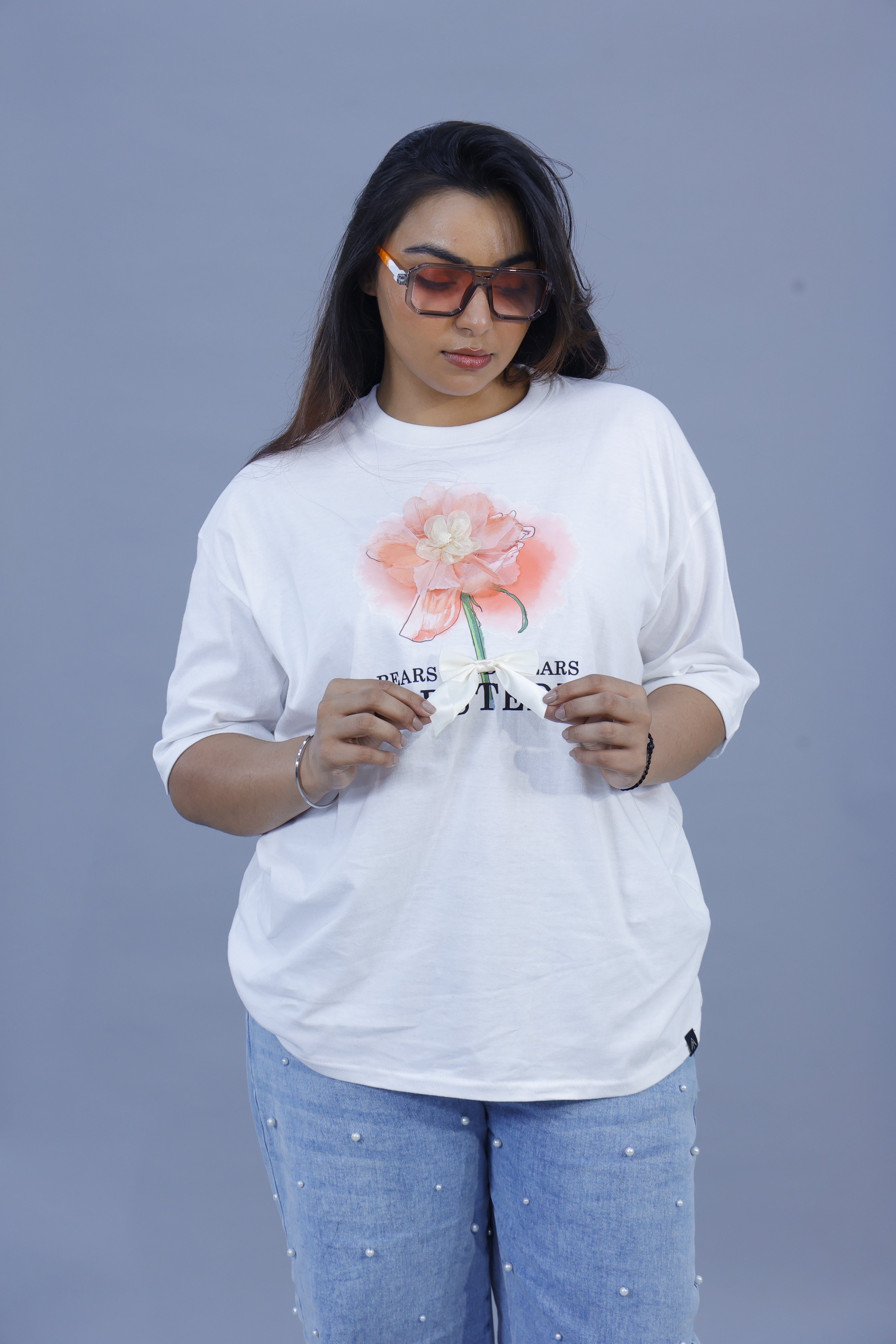 Bears Teddy Floral Graphic T-Shirt