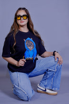 Rogue_Studio_blue hoodie cat_3D_Tshirt