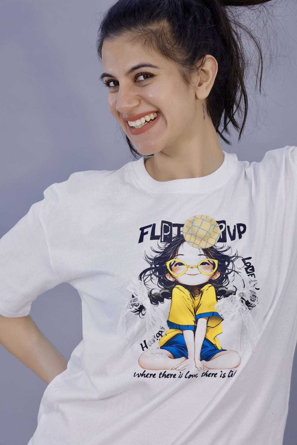 Rogue_Studio_cute anemy girl_3D_t-shirt