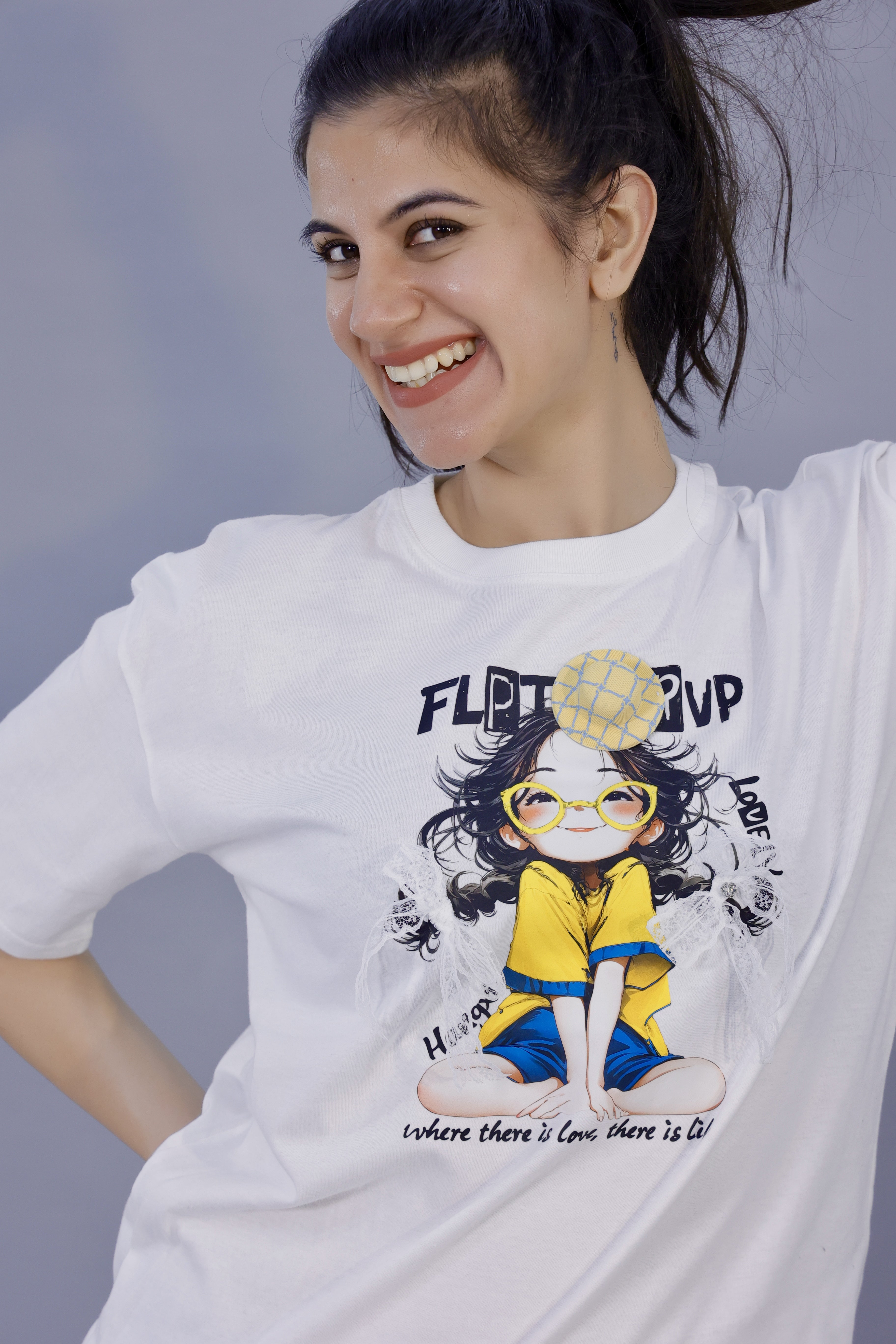 Rogue_Studio_cute anemy girl_3D_t-shirt