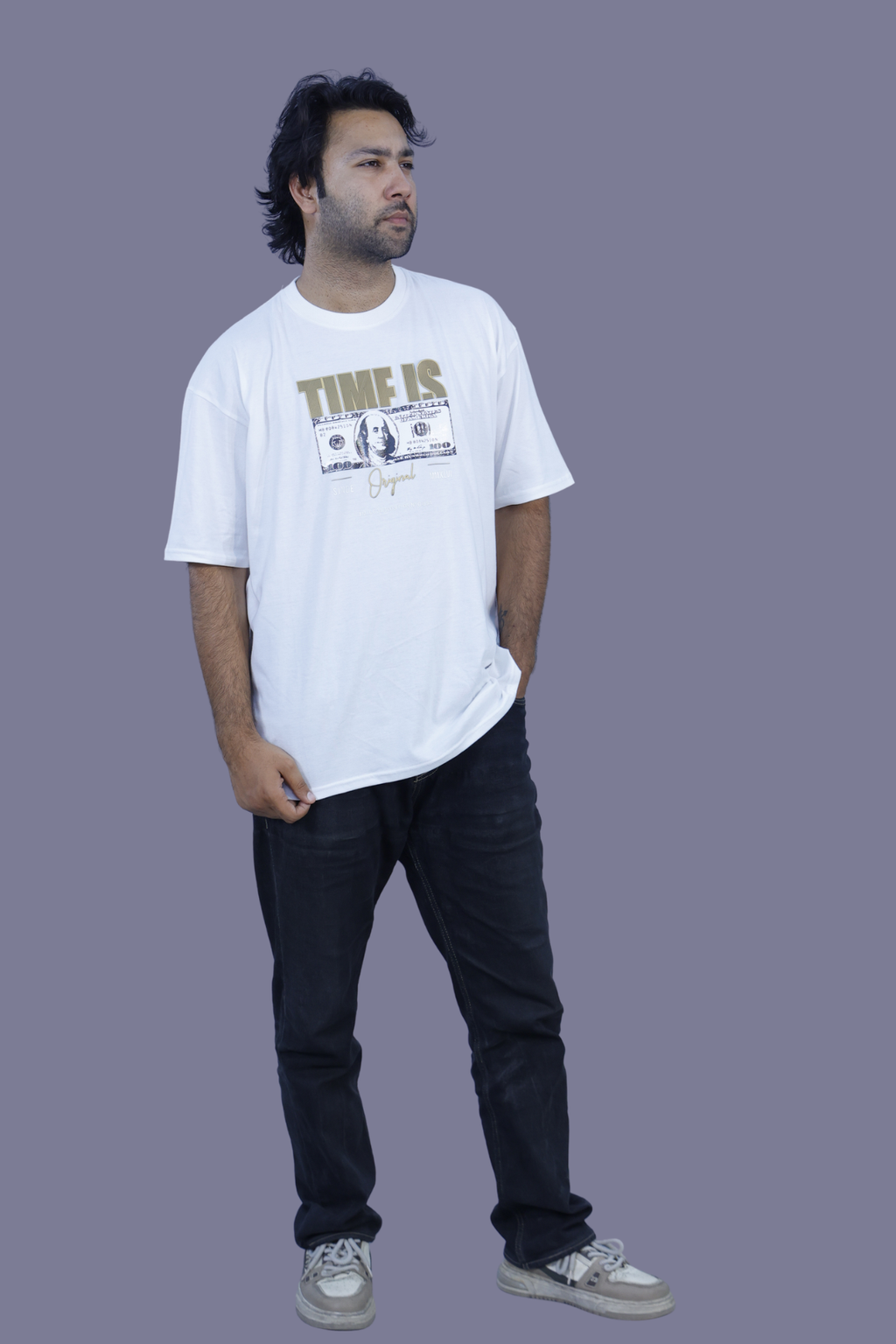 Time Is Money Graphic 3D T-Shirt