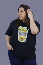 Coffee Fix Graphic Tee White