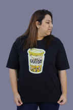 Coffee Fix Graphic Tee White