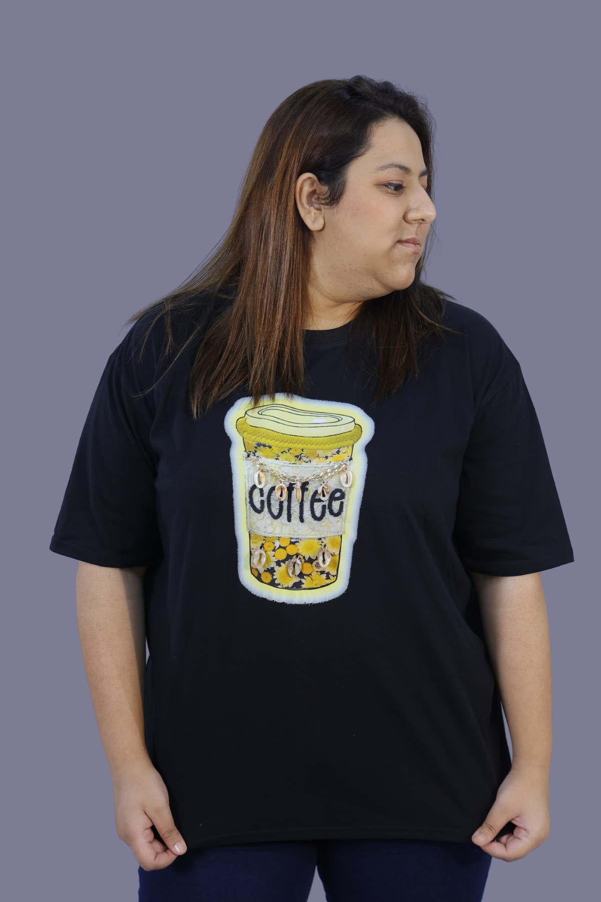Coffee Fix Graphic Tee White