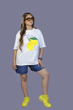 Lemon Gin Graphic Tee White