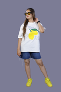 Lemon Gin Graphic Tee White