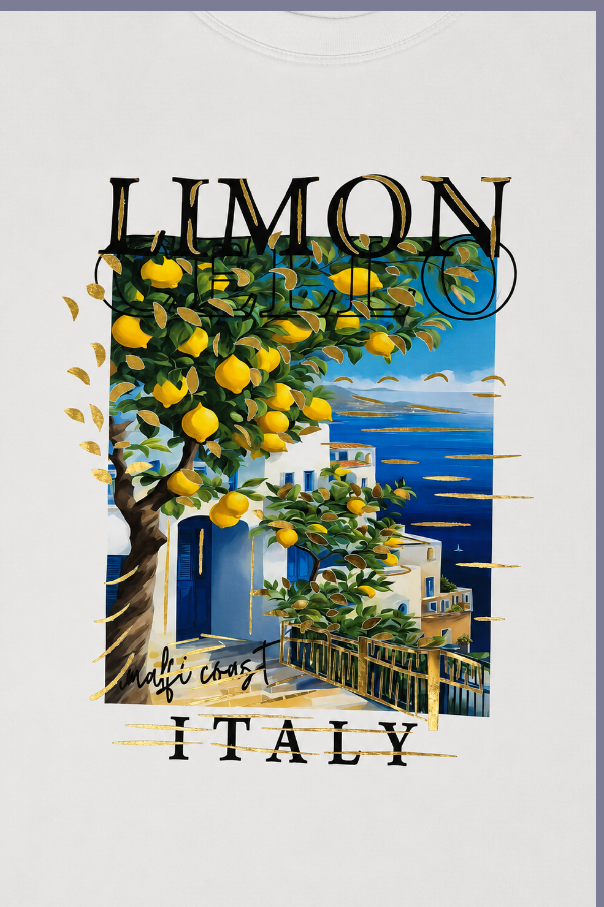 Limon Italy Summer Graphic T-Shirt