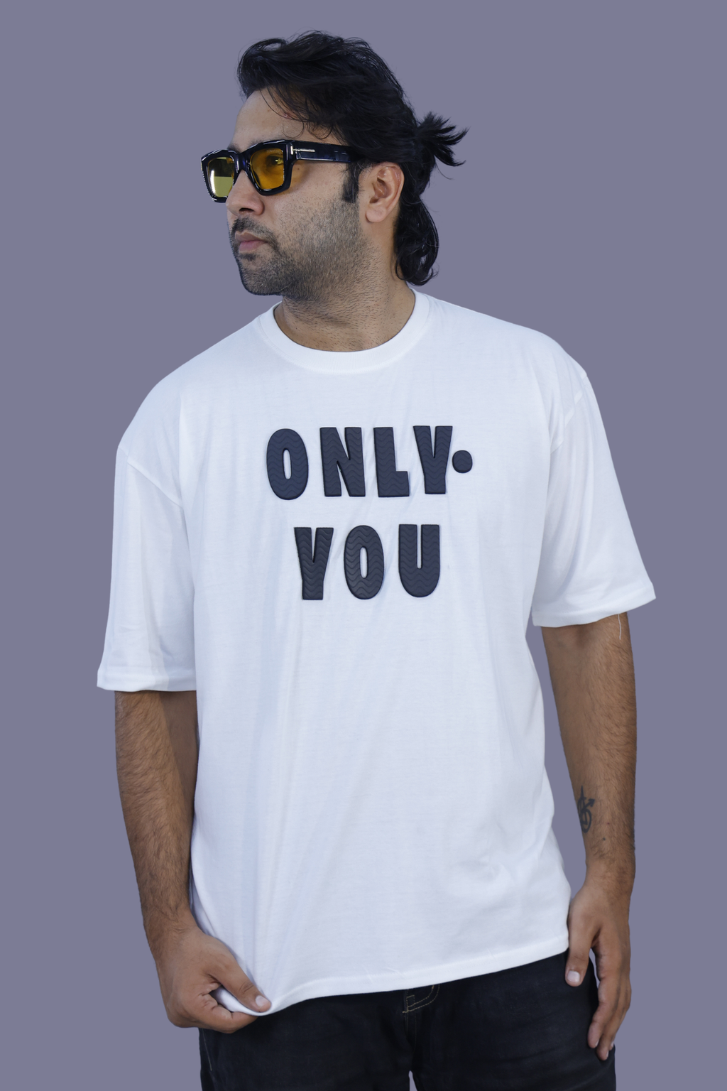 Only You Typography 3D T-Shirt