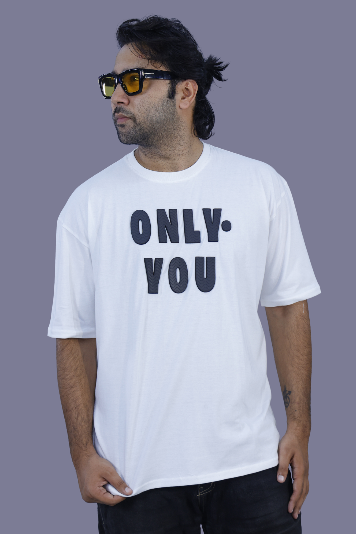 Only You Typography 3D T-Shirt