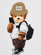 Trendy Teddy Graphic 3D T-Shirt